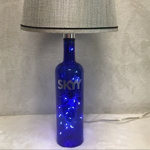 Skyy Vodka lighted Bottle Lamp